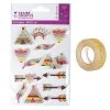 Meilleure vente 😉 Youdoit 13 Stickers 3D Indiens 5 Cm + Masking Tape Doré à Paillettes 5 M 💯