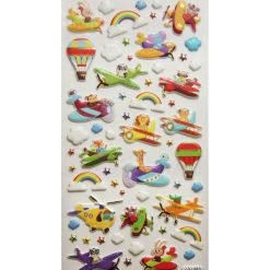 Les meilleures critiques de ⭐ Youdoit Autocollants Réutilisables - Relief 3D - Avions - Paillettes ⭐ -Paris Prix Sales unnamed file 676