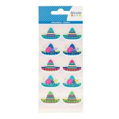 Grosses soldes 👍 Artemio Stickers Puffies - Viva La Vida - Sombreros 🌟