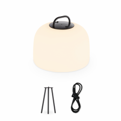 Alternative view of Sortie ???? Lampe Extérieure LED 3 En 1 – TRIPADA – Lampe Extérieure En Plastique Rechargeable, à Suspendre, Avec Trépied Et Corde ????