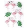 Budget 🌟 Graine Créative 9 Stickers 3D - Flamants Rose 5,5 Cm 🤩