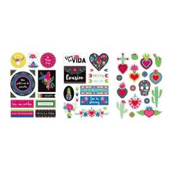 Alternative view of Sortie ???? Artemio 3 Stickers Cartonnés - Viva La Vida ????