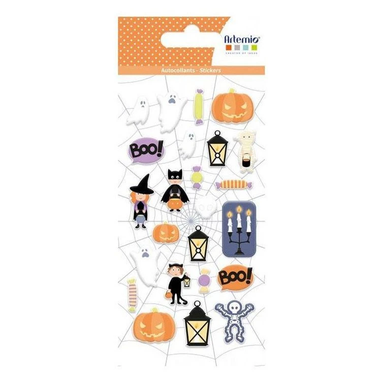 Remise 💯 Artemio Autocollants Puffies 🧛 Halloween 🔔 1 Remise 💯 Artemio Autocollants Puffies 🧛 Halloween 🔔
