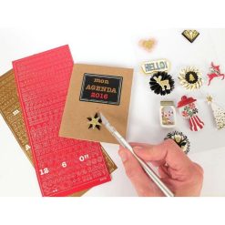 Alternative view of Sortie ???? Graine Créative Stickers Alphabet PEEL OFF's Rouge 10,5 X 23,2 Cm ????