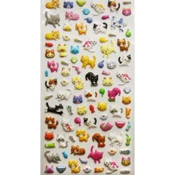 Les meilleures critiques de 🛒 Youdoit Autocollants Réutilisables - Relief 3D - Chats Mignons 🤩 -Paris Prix Sales unnamed file 747