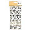 Budget ???? Artemio Alphabet Autocollant En PVC - Doré ❤️