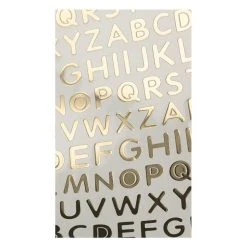 Budget 🔔 Artemio Alphabet Autocollant En PVC - Doré ❤️ -Paris Prix Sales unnamed file 807