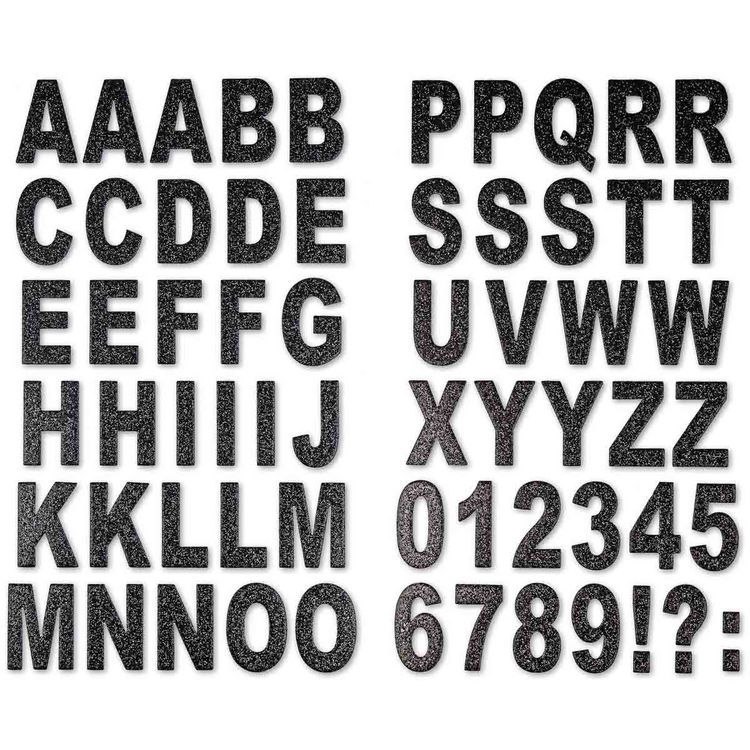 MegaCrea Stickers carton alphabet chiffres 3,5 cm noir x 63 pièces Budget ???? MegaCrea Stickers Carton Alphabet Chiffres 3,5 Cm Noir X 63 Pièces ???? -Paris Prix Sales unnamed file 810