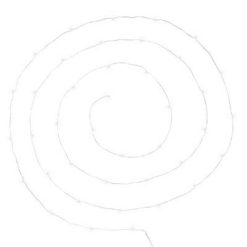 Nouveau ???? Guirlande Lumineuse 40 Led Blanc 395cm Chrome ????