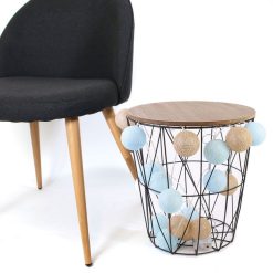 Remise ???? The Home Deco Factory Guirlande Lumineuse 20 LED Boules Céleste - L. 345 Cm - Bleu Et Doré ???? -Paris Prix Sales unnamed file 844