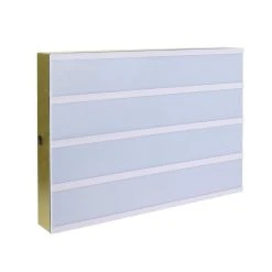 Bon marché 💯 The Home Deco Factory Boîte Lumineuse à Message A3 - 85 Lettres - Blanc ❤️ -Paris Prix Sales unnamed file 850