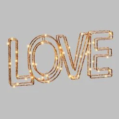 Acheter ❤️ LOTTI Ecriture 3D Lumineuse En Métal - 35 X 15 Cm - Love 👏