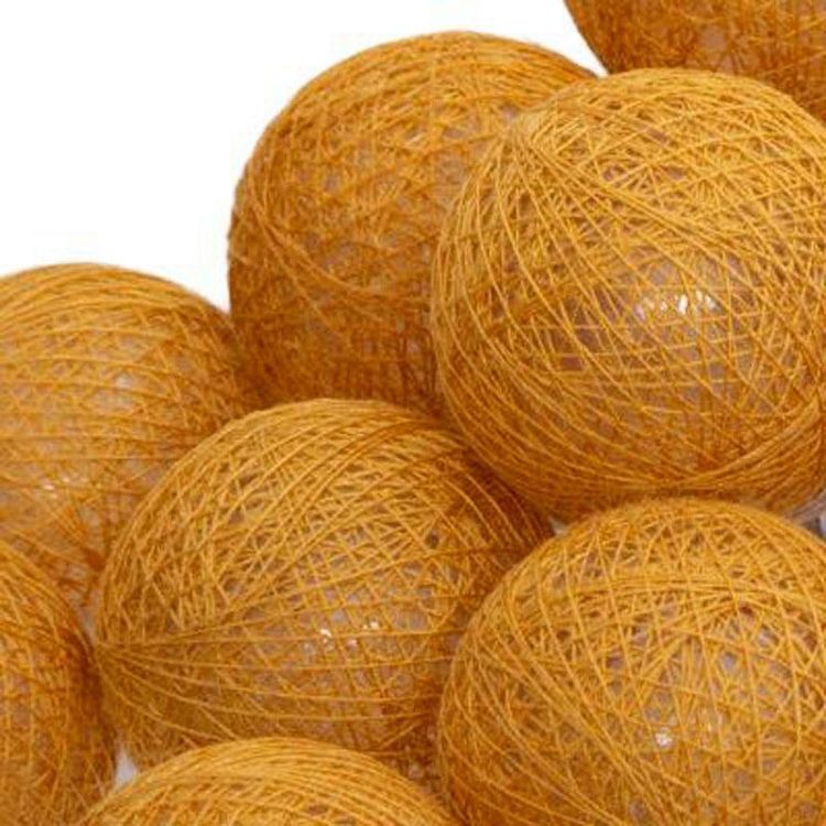Remise ✔️ Guirlande Led 16 Mini Boules 261cm Jaune Moutarde ???? 2 Remise ✔️ Guirlande Led 16 Mini Boules 261cm Jaune Moutarde ???? – Image 2