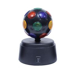Le moins cher ???? Paris Prix Mini Boule Disco Led Rotative 11cm Noir ????