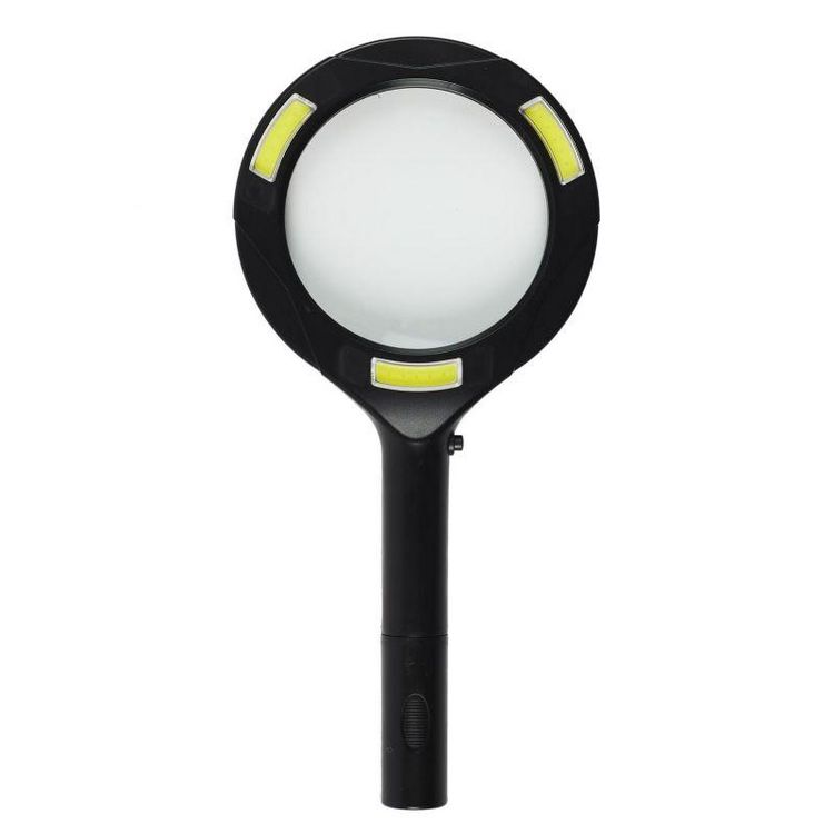 Remise ???? Paris Prix Loupe LED Grossissement 24cm Noir ✔️ 1 Remise ???? Paris Prix Loupe LED Grossissement 24cm Noir ✔️