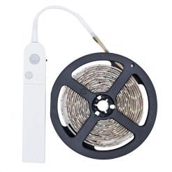 Grosses soldes ❤️ Paris Prix Ruban Led Détecteur De Mouvement 3m Blanc ✨