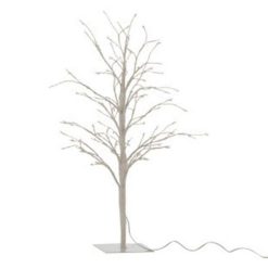 Promo ⭐ Paris Prix Plante Artificielle Déco LED Arbre Nu 57cm Blanc ????