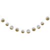 Tout neuf ???? Guirlande Lumineuse Boule 178cm Blanc & Or ????