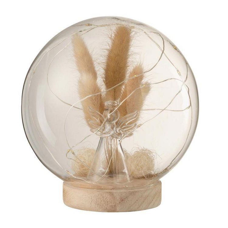Budget ✨ Paris Prix Cloche Boule Led En Verre Ange 16cm Naturel ???? 1 Budget ✨ Paris Prix Cloche Boule Led En Verre Ange 16cm Naturel ????