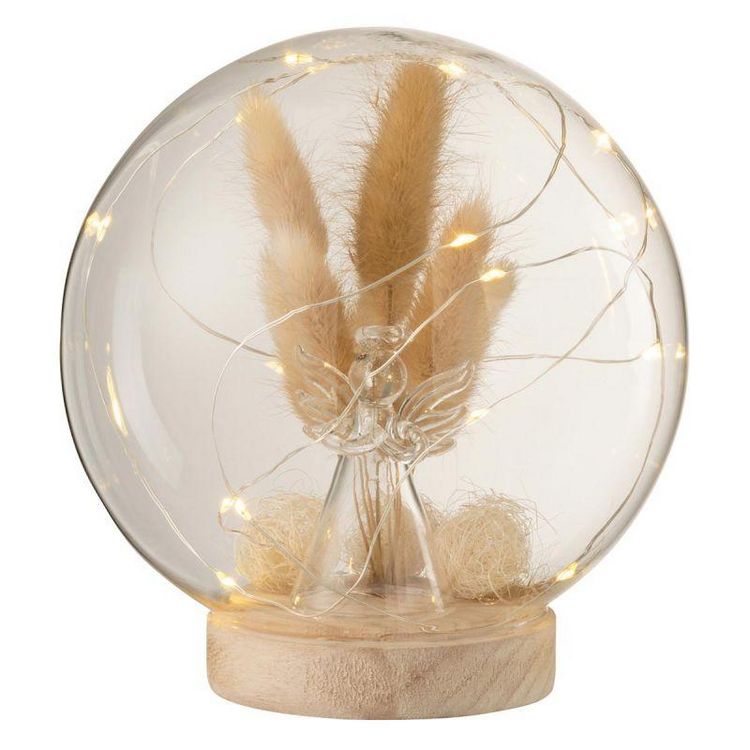 Budget ✨ Paris Prix Cloche Boule Led En Verre Ange 16cm Naturel ???? 2 Budget ✨ Paris Prix Cloche Boule Led En Verre Ange 16cm Naturel ???? – Image 2
