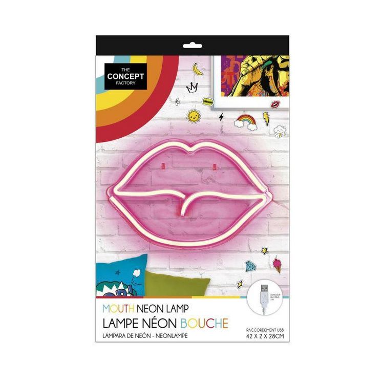 Paris Prix Lampe Design Néon USB Bouche 42cm Rouge Meilleure vente ???? Paris Prix Lampe Design Néon USB Bouche 42cm Rouge ???? -Paris Prix Sales unnamed file 997