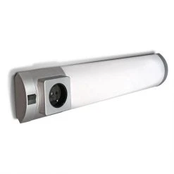 Promo 🧨 Paris Prix Réglette LED Pour Cuisine Eva 44cm Blanc & Argent 🥰